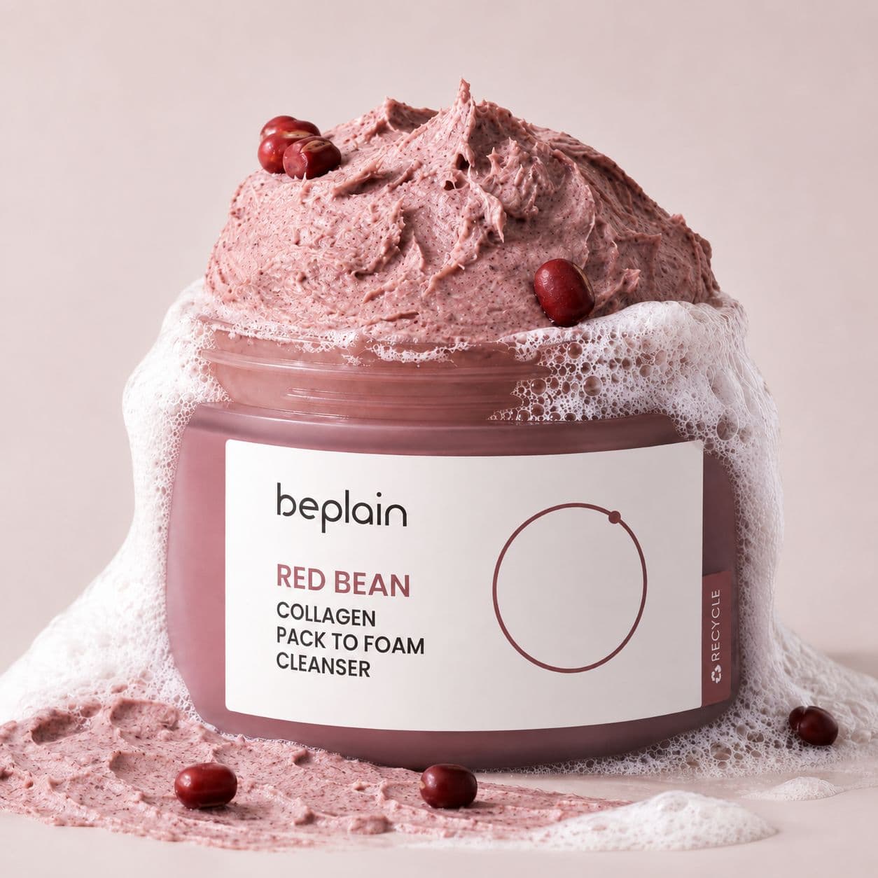 Beplain Red Bean — le nettoyant doux d’après-été