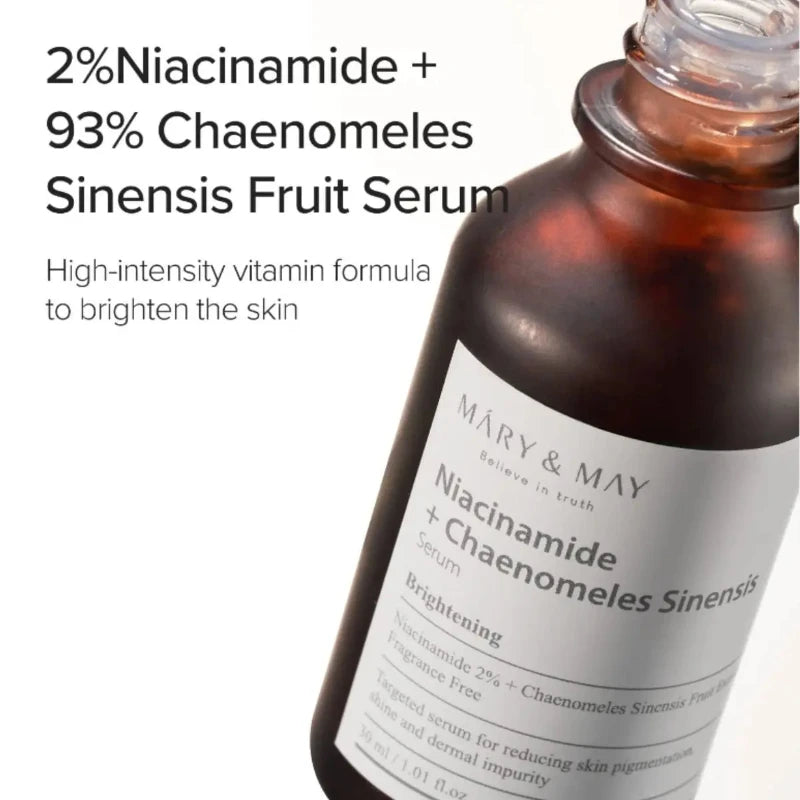 Niacinamide + Chaenomeles Serum - Clow Skincare