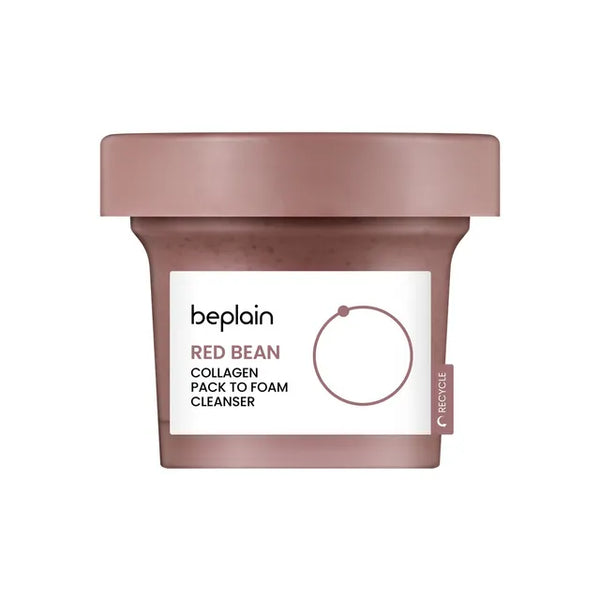 Red Bean Collagen Pack To Foam Cleanser - Clow Skincare